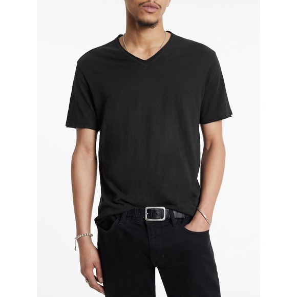 John Varvatos Other - NWT John Varvatos Miles V Neck T Shirt XXL Burnout Grunge Streetwear Lightweight